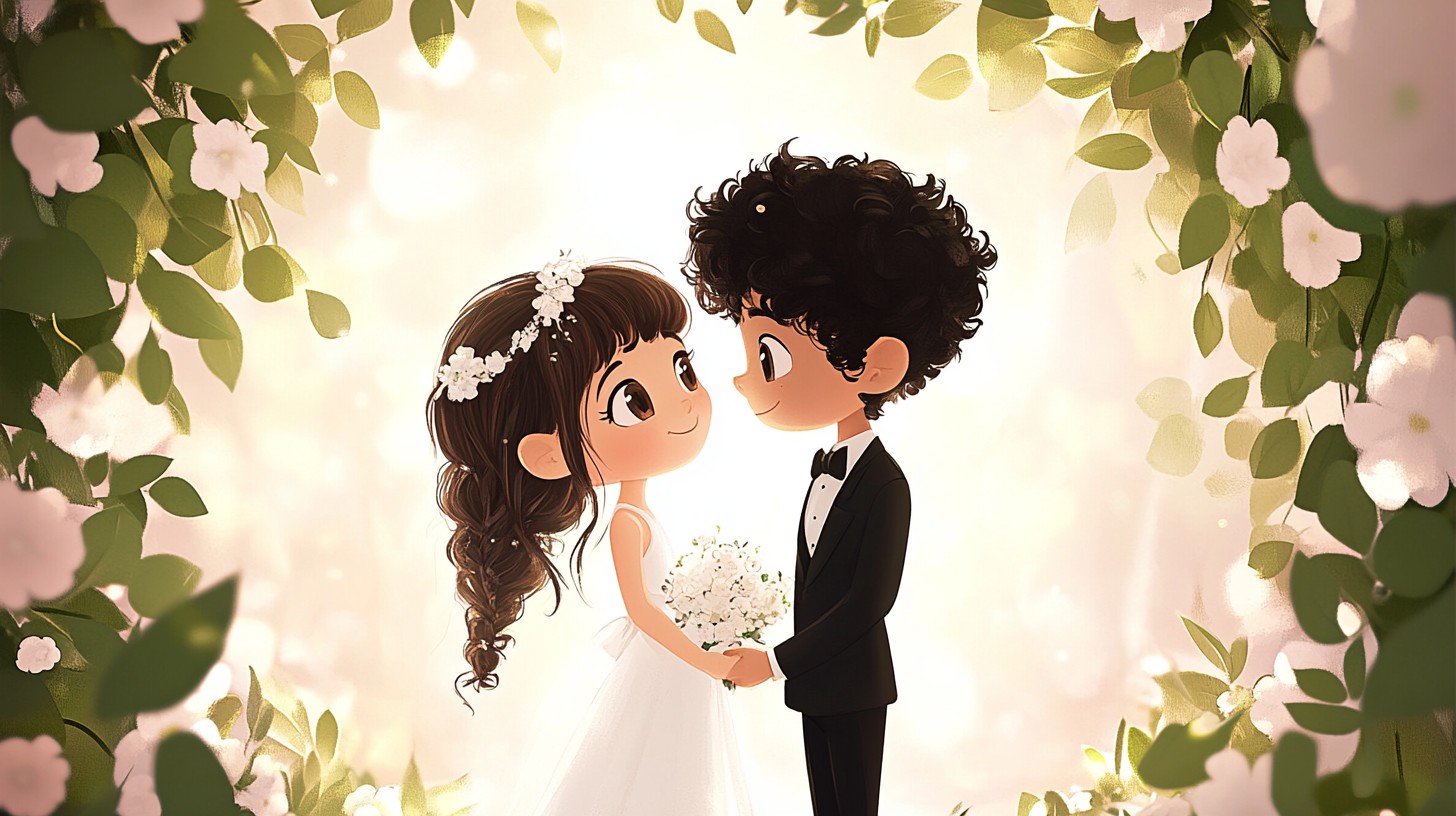 Ornate frame in magical forest